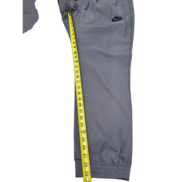 Nike Mens XL Slim Fit Jogger Pants Gray Casual Swoosh Blue Tag Pockets Joggers - Picture 11 of 16